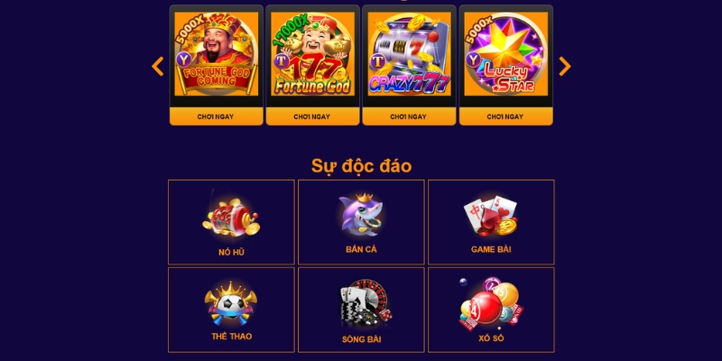 Banca30 có kho game cực phẩm