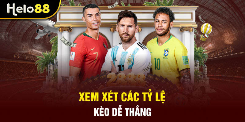 Xem xét các tỷ lệ kèo dễ thắng