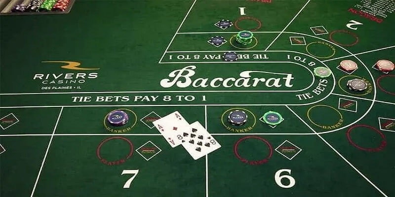 Khám phá luật rút bài cụ thể trong Baccarat Helo88